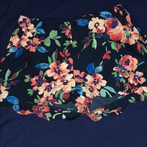 Floral shorts